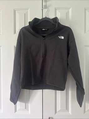The North Face Black Half-Zip Fleece Pullover